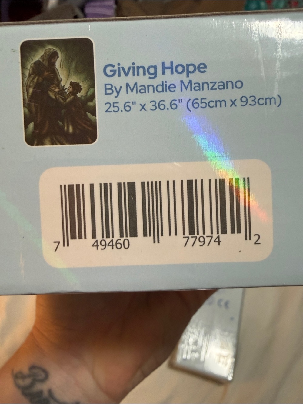 Rare Retired Diamond Art Club Giving Hope by Mandie Manzano New Sealed - Picture 6 of 6